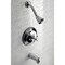 Kingston Brass KB3631PXT Tub & Shower Trim Only, Polished Chrome KB3631PXT - alternate 3